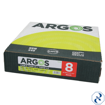 Cable THW Cal. 8 Argos Rojo